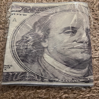 Alfombra de área de billetes de 100 dólares – Alfombra de piso antideslizante con estampado de dinero y superficie absorbente de agua