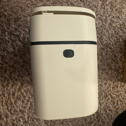 Slim 10L Trash Can with Press Lid – Wall Mounted Plastic Garbage Bin for Kitchen, Bathroom, Bedroom & Office