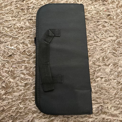 Juego de utensilios para barbacoa de palisandro de alta resistencia – Kit de accesorios para parrilla de acero inoxidable extragrueso de 15 piezas